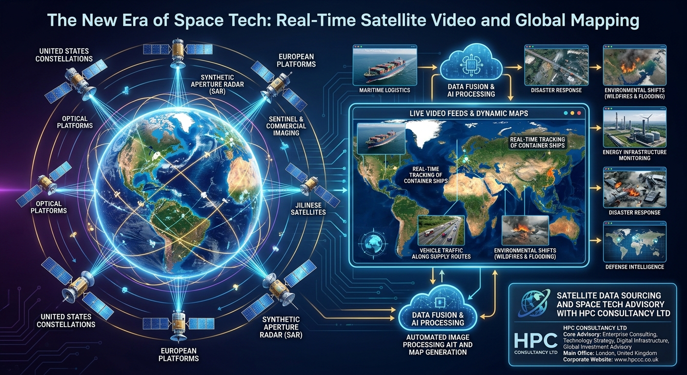Real-Time Satellite Video and Global Mapping Nepal